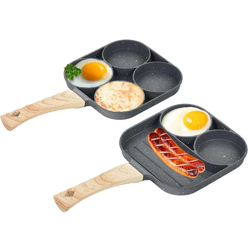 Electric Griddle Pancake - Pancake Egg Frying Pan 4 Cups