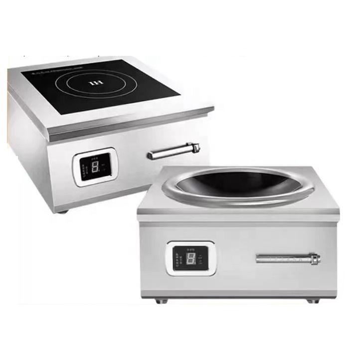 Wok Electric Flat - High Power 5kw Cooking Wok Burner