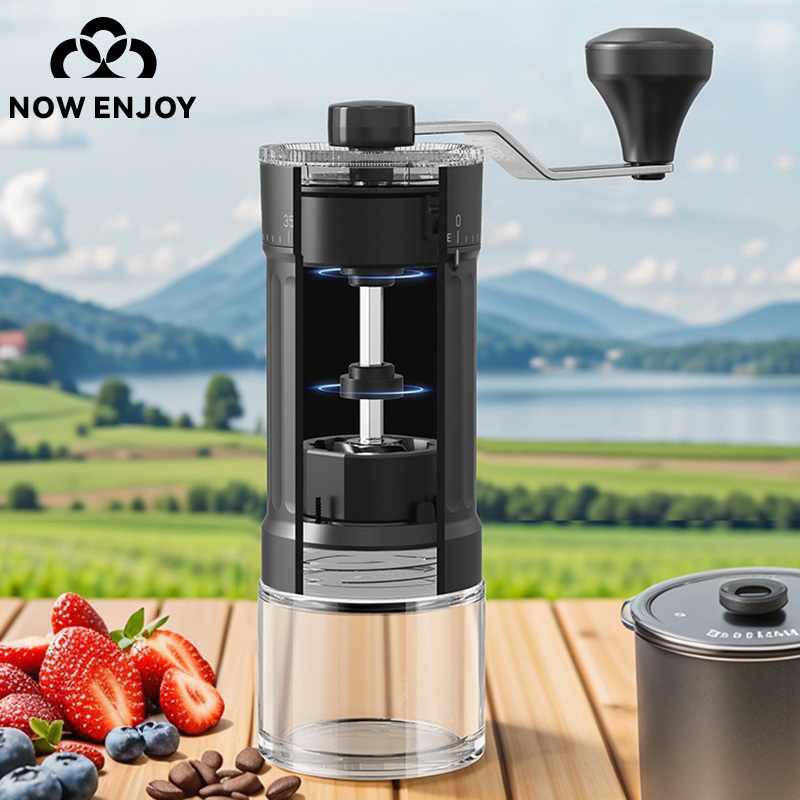 NOW ENJOY Manual Coffee Grinde - Coffee Grinder Burr review and price