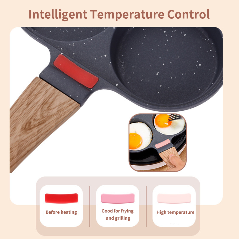 Non Stick 4-Cup Egg Frying Pan - Electric Griddle Pancake review and price
