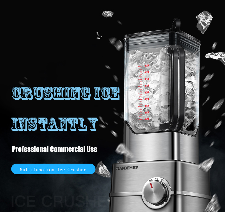 Commercial Ice Crusher High Sp - Blender High Power review and price