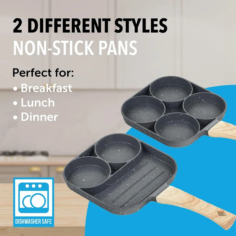 Pancake Egg Frying Pan 4 Cups  - Electric Griddle Pancake review and price