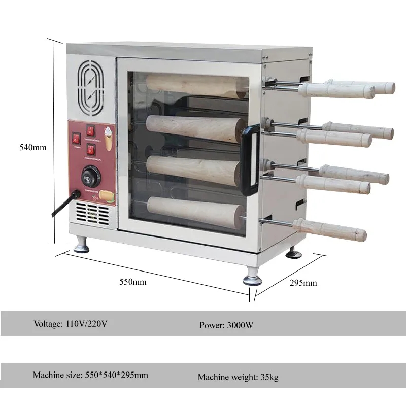 Commercial Chimney Cake Kurtos - Bread Maker Machine review and price