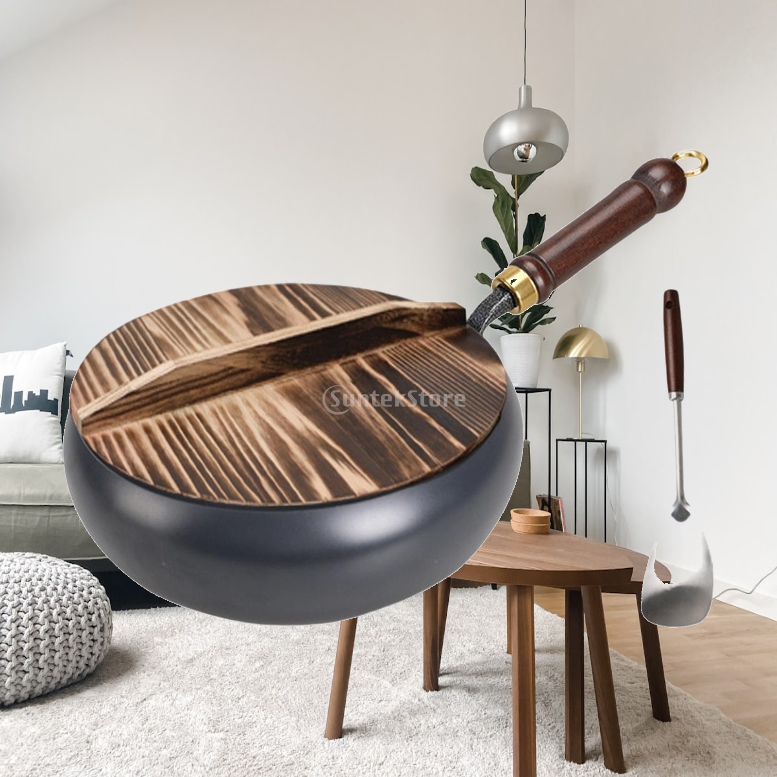 Stir Fry Wok Nonstick Iron Fla - Wok Electric Flat review and price
