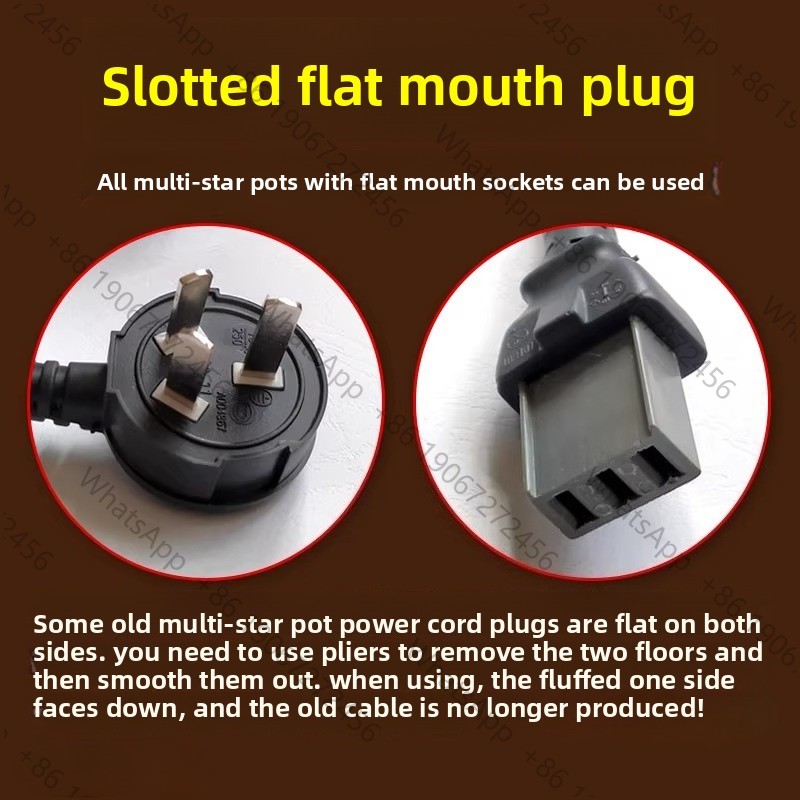 pot original wire connection l - Wok Electric Flat review and price