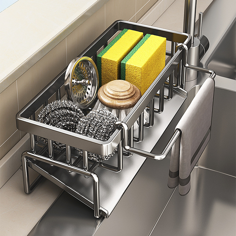 Compact Tap-Mounted Spice Shel - Kitchen Appliances Storage review and price