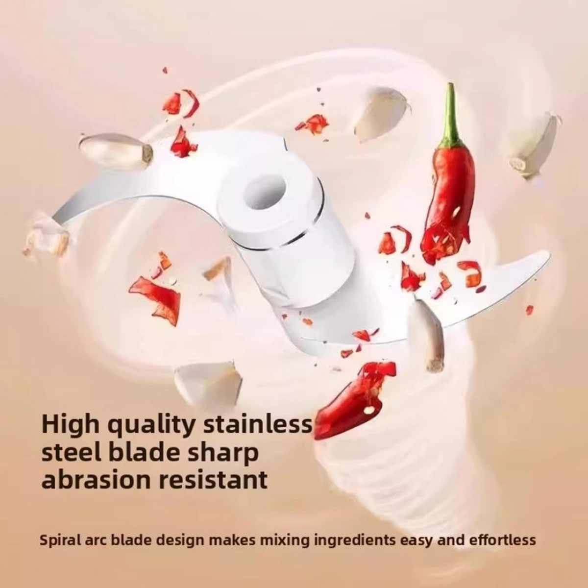 1PC Electric Garlic Chopper Mi - Kitchen Appliances Restaurant review and price