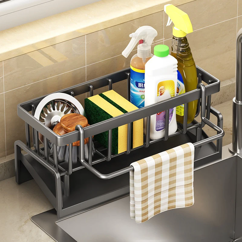 Multifunctional Sponge Rack Dr - Kitchen Appliances Storage review and price