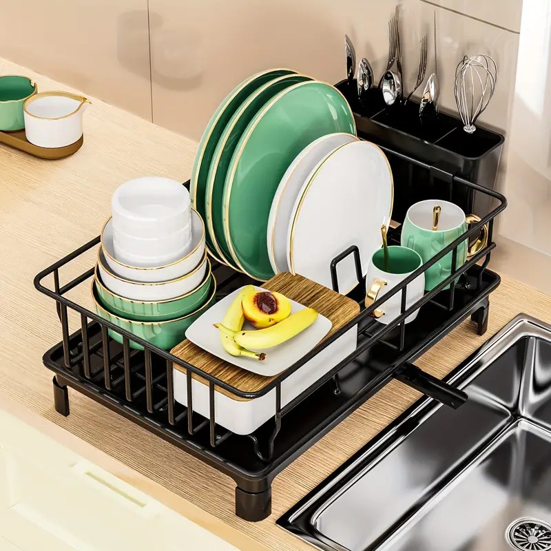 Rustproof Dish Drying Rack Kit - Kitchen Appliances Storage review and price
