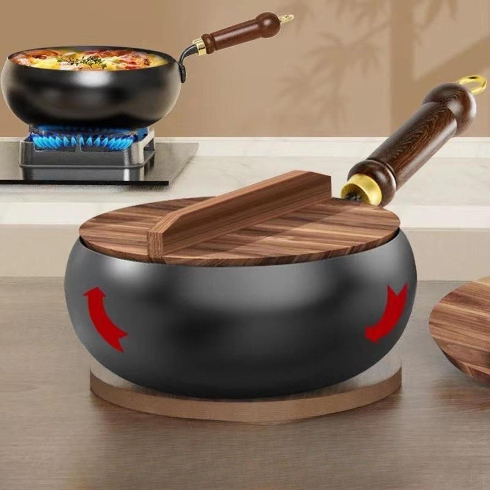24cm Fine Iron Wok Pan  Stir F - Wok Electric Flat review and price