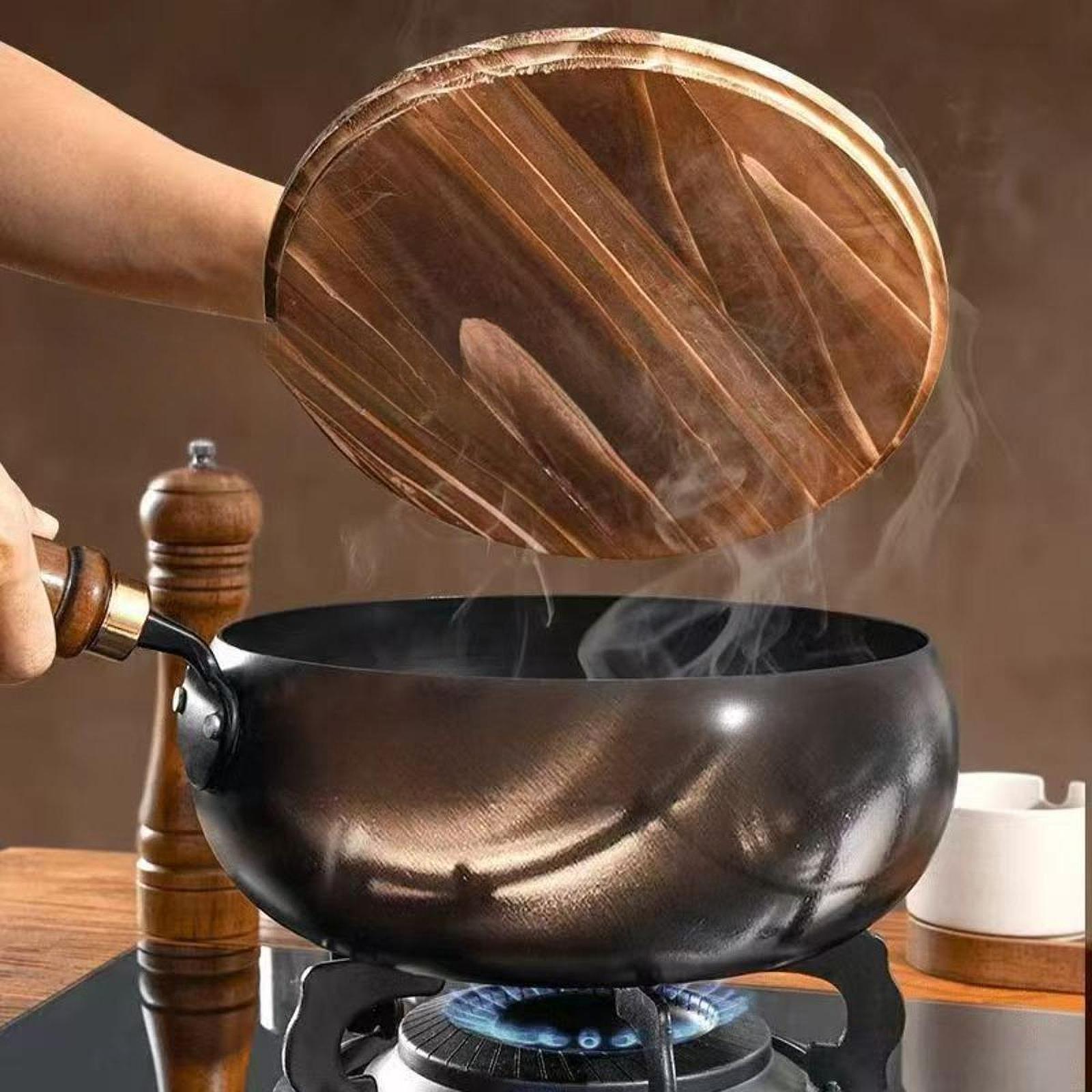 24cm Fine Iron Wok Pan  Stir F - Wok Electric Flat review and price