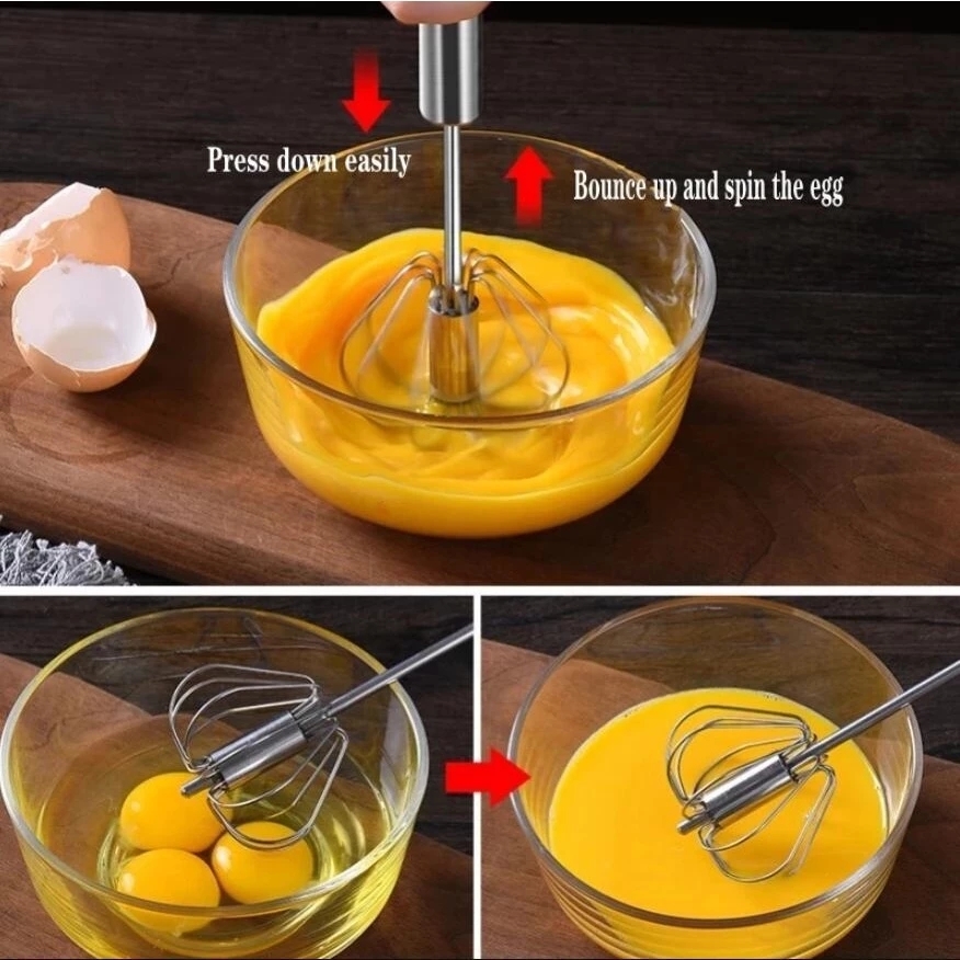 1/3pcs Stainless Steel Egg Bea - Kitchen Appliances Restaurant review and price