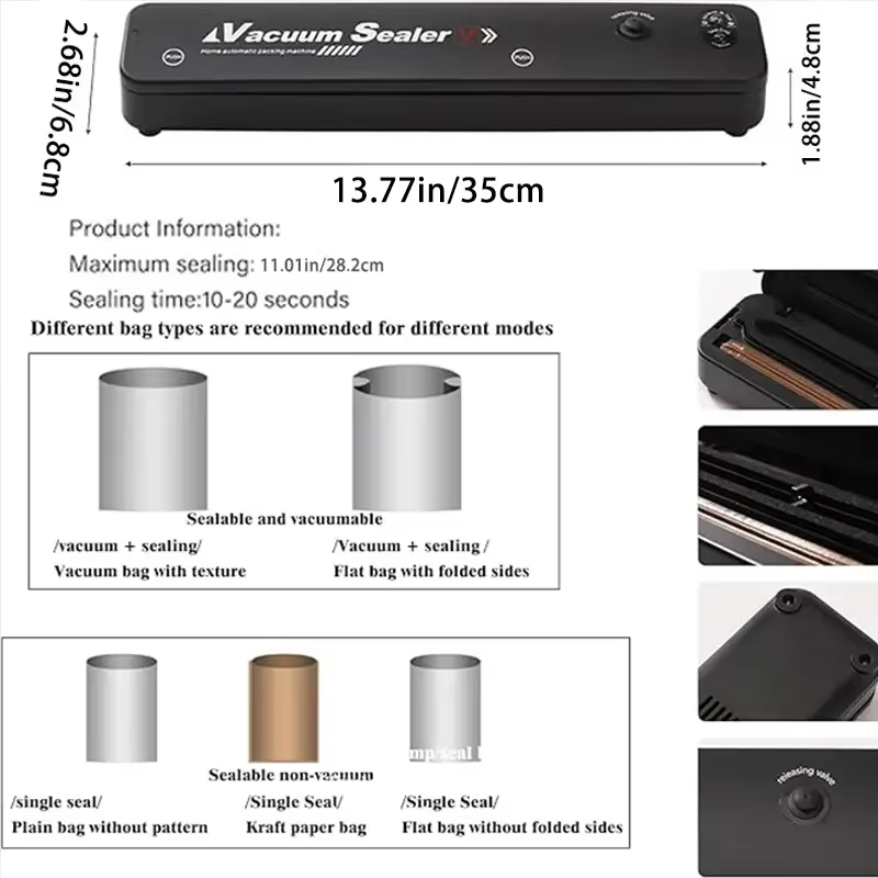 2026 High Quality Vacuum Seale - Kitchen Appliances Storage review and price