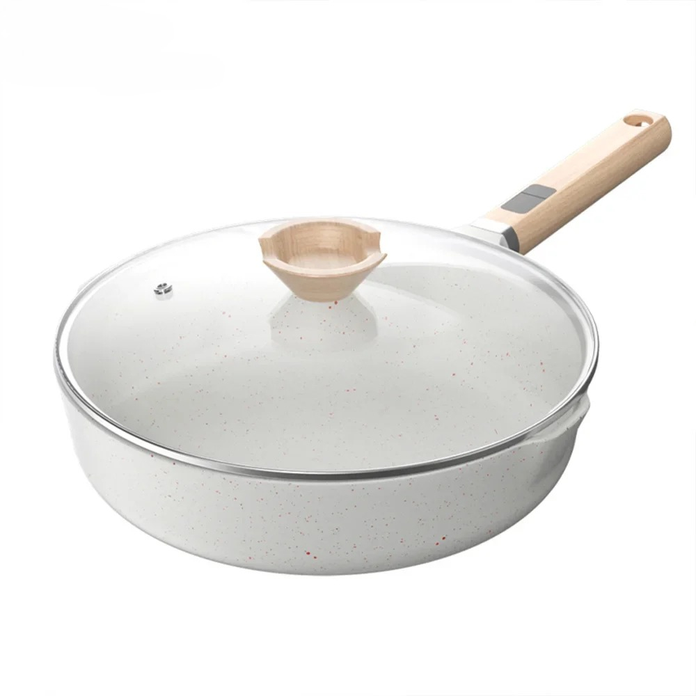 Flat-bottomed non-stick pan, h - Wok Electric Flat review and price