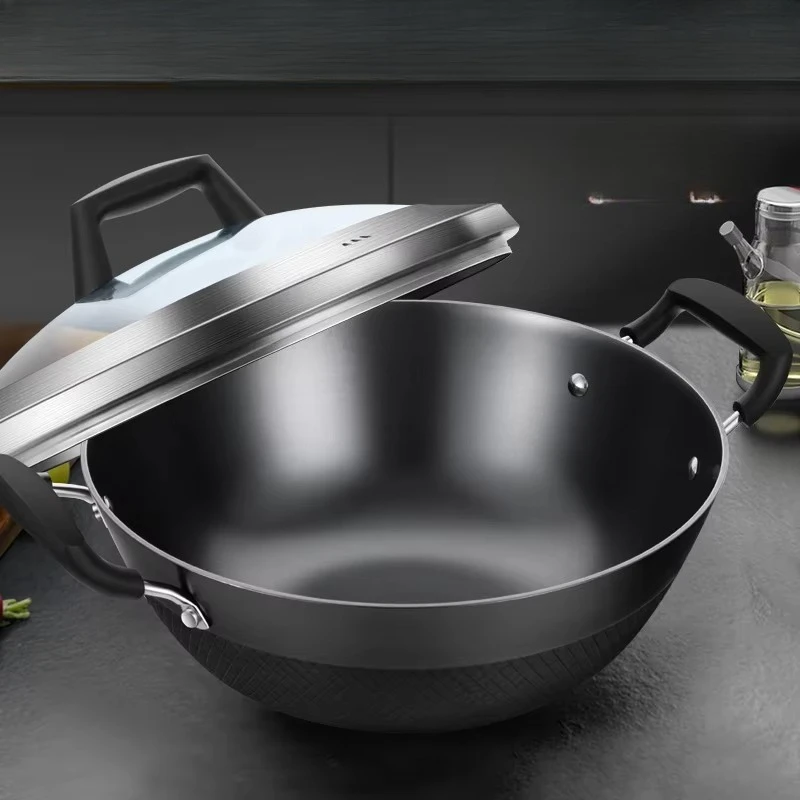 Flat bottom frying pan Stainle - Wok Electric Flat review and price