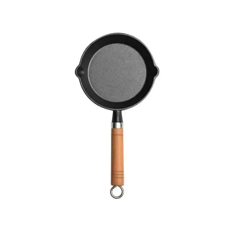 20cm Cast Iron Skillet Wooden  - Electric Griddle Pancake review and price