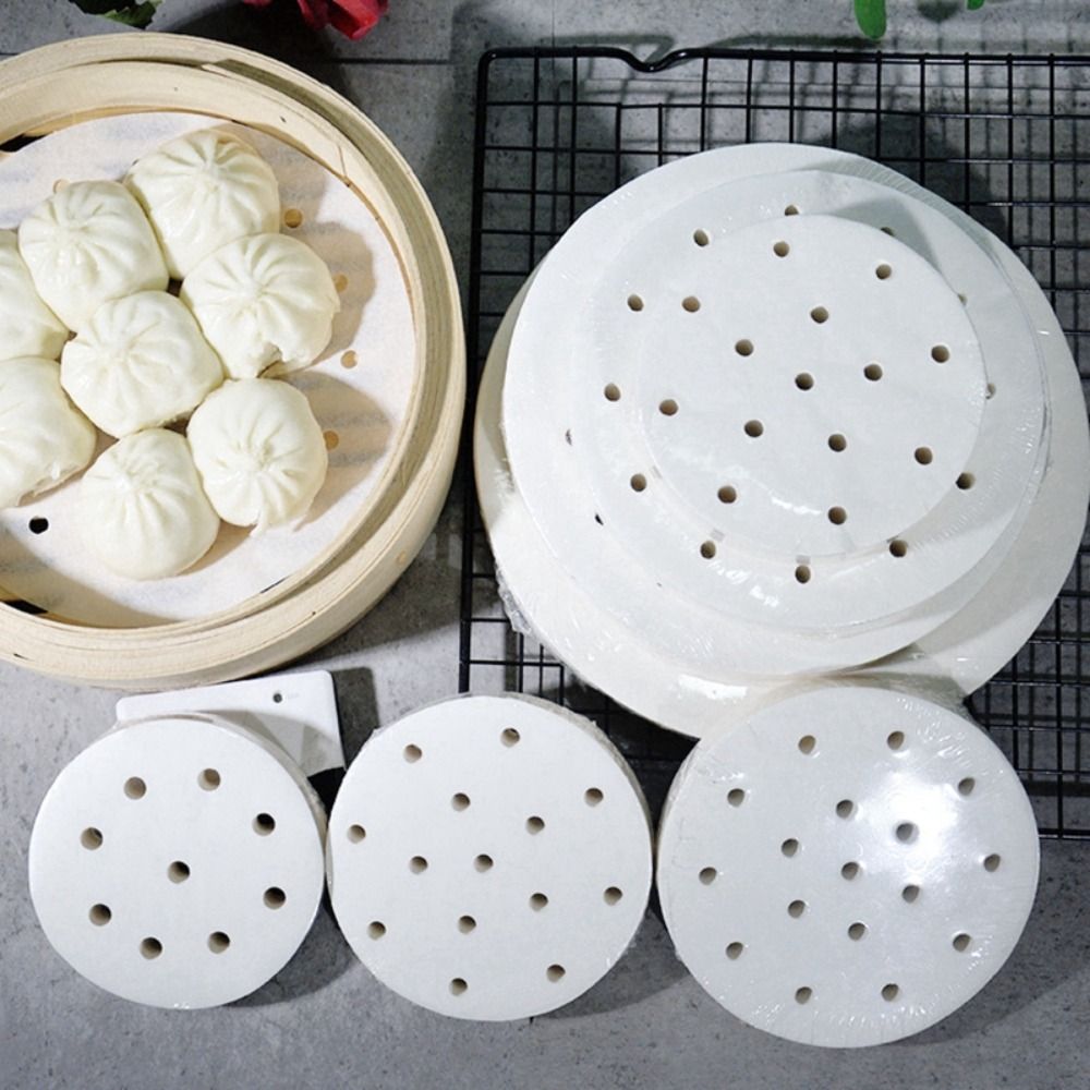 100Pcs Steamed Paper Steamed B - Kitchen Appliances Restaurant review and price
